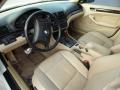  2003 BMW 3 Series Beige Interior #9