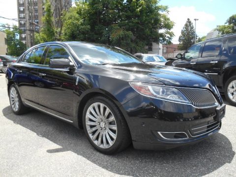 Tuxedo Black Lincoln MKS AWD.  Click to enlarge.