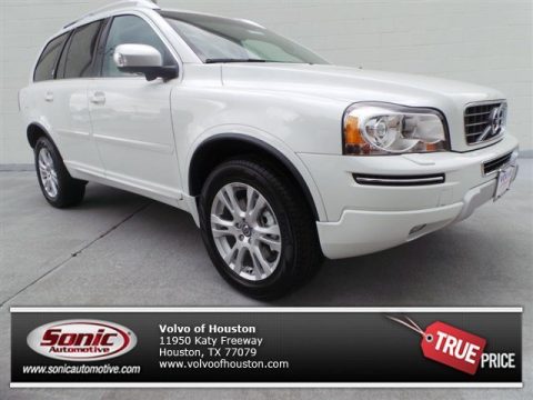 Ice White Volvo XC90 3.2.  Click to enlarge.