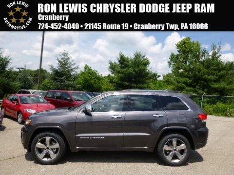 Granite Crystal Metallic Jeep Grand Cherokee Overland 4x4.  Click to enlarge.