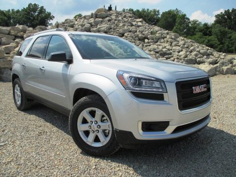 Quicksilver Metallic GMC Acadia SLE AWD.  Click to enlarge.