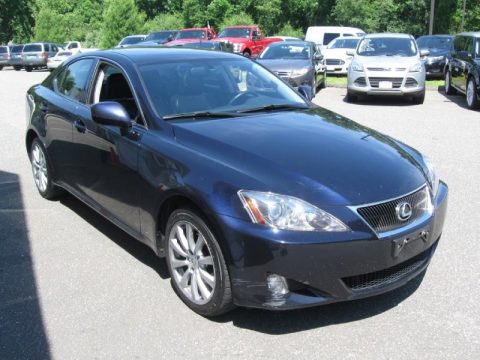 Black Sapphire Pearl Lexus IS 250 AWD.  Click to enlarge.