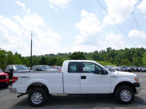 Oxford White Ford F150 XL SuperCab 4x4.  Click to enlarge.
