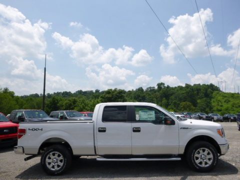 Oxford White Ford F150 XLT Regular Cab 4x4.  Click to enlarge.