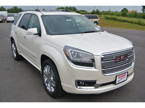 White Diamond Tricoat GMC Acadia Denali. Click to enlarge. White Diamond Tricoat GMC Acadia Denali. Click to enlarge.