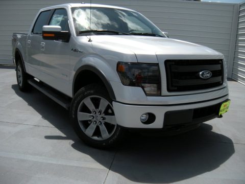 Ingot Silver Ford F150 FX4 SuperCrew 4x4.  Click to enlarge.