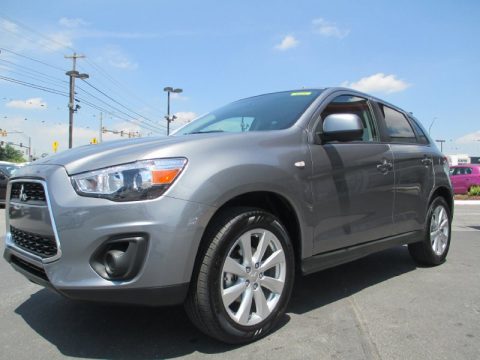 Mercury Gray Metallic Mitsubishi Outlander Sport ES. Click to enlarge. Mercury Gray Metallic Mitsubishi Outlander Sport ES. Click to enlarge.
