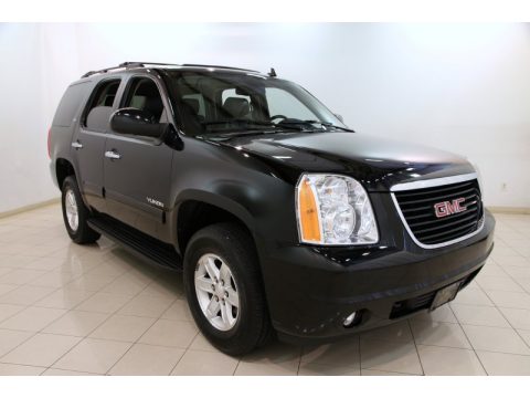 Onyx Black GMC Yukon SLT 4x4.  Click to enlarge.