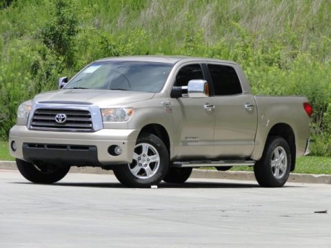 Desert Sand Mica Toyota Tundra Limited CrewMax.  Click to enlarge.
