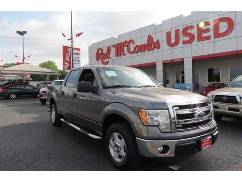 Sterling Gray Metallic Ford F150 XLT SuperCrew.  Click to enlarge.