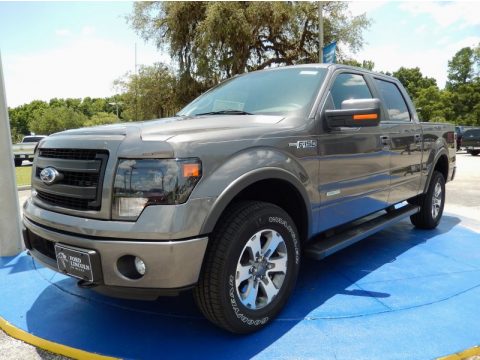 Sterling Grey Ford F150 FX4 SuperCrew 4x4.  Click to enlarge.