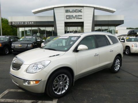 White Opal Buick Enclave CXL AWD.  Click to enlarge.