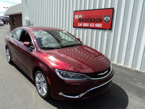Velvet Red Pearl Chrysler 200 Limited.  Click to enlarge.