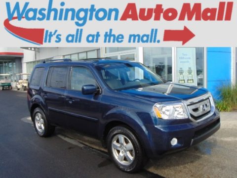 Bali Blue Pearl Honda Pilot EX-L 4WD.  Click to enlarge.