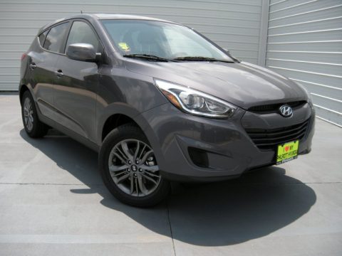 Shadow Gray Hyundai Tucson GLS.  Click to enlarge.
