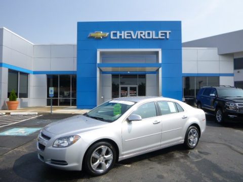 Silver Ice Metallic Chevrolet Malibu LT.  Click to enlarge.