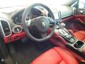  Black/Carrera Red Interior Porsche Cayenne #12