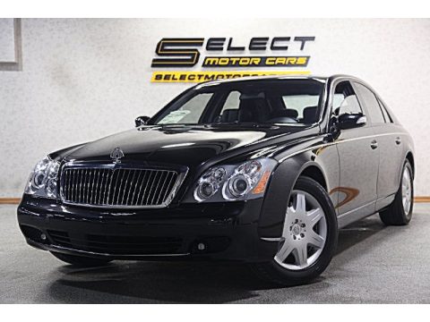 Caspian Black Maybach 57 .  Click to enlarge.