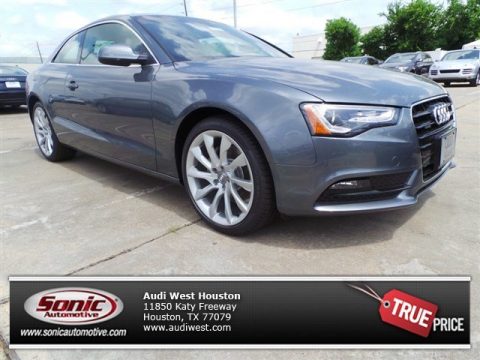 Monsoon Gray Metallic Audi A5 2.0T quattro Coupe.  Click to enlarge.