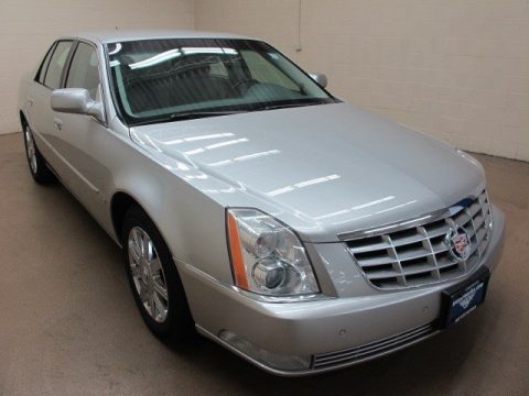 Light Platinum Cadillac DTS Luxury II.  Click to enlarge.