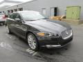 Front 3/4 View of 2014 Jaguar XF 3.0 AWD #8