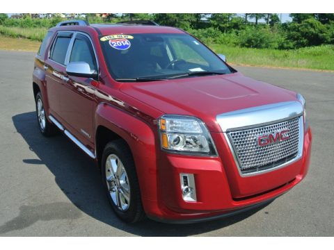 Crystal Red Tintcoat GMC Terrain Denali.  Click to enlarge.