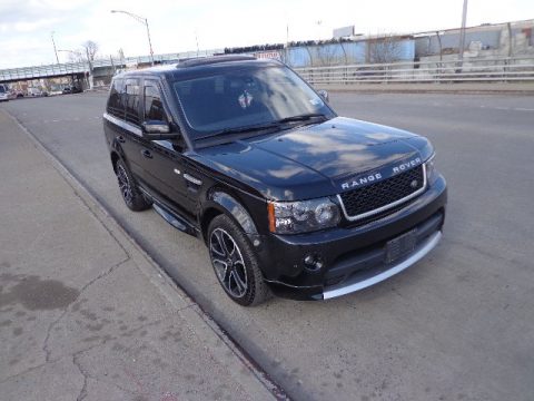 Santorini Black Metallic Land Rover Range Rover Sport HSE.  Click to enlarge.