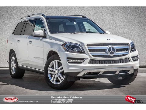 Polar White Mercedes-Benz GL 450 4Matic.  Click to enlarge.