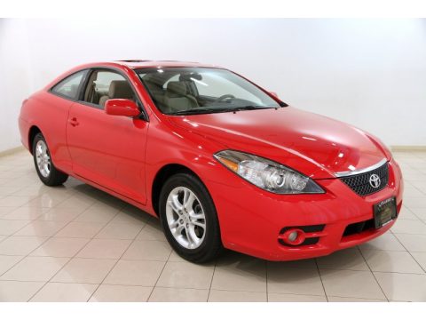 Super Red 5 Toyota Solara SE Coupe.  Click to enlarge.