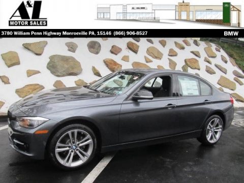 Mineral Grey Metallic BMW 3 Series 328i xDrive Sedan.  Click to enlarge.