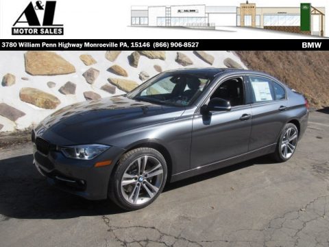 Mineral Grey Metallic BMW 3 Series 335i xDrive Sedan.  Click to enlarge.