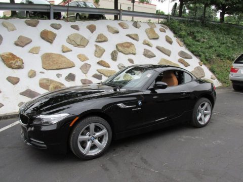 Jet Black BMW Z4 sDrive28i.  Click to enlarge.