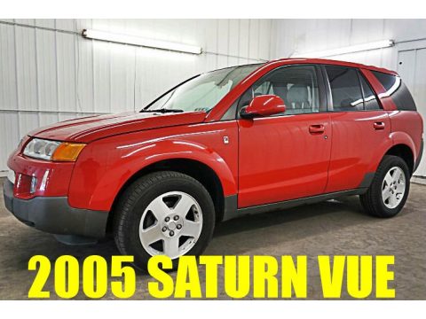 Chili Pepper Red Saturn VUE V6 AWD.  Click to enlarge.
