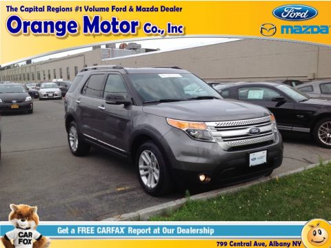 Sterling Gray Metallic Ford Explorer XLT 4WD.  Click to enlarge.