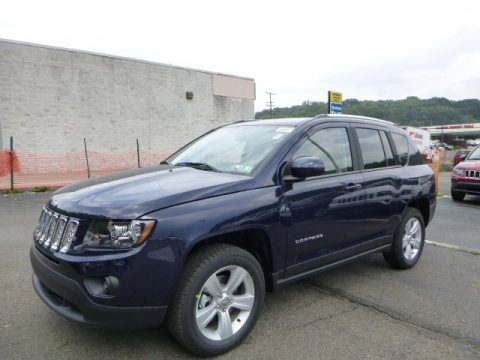 True Blue Pearl Jeep Compass Latitude 4x4.  Click to enlarge.