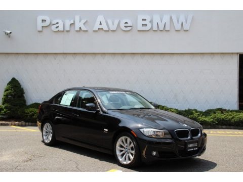 Black Sapphire Metallic BMW 3 Series 328i xDrive Sedan.  Click to enlarge.
