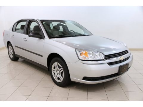 Galaxy Silver Metallic Chevrolet Malibu Sedan.  Click to enlarge.