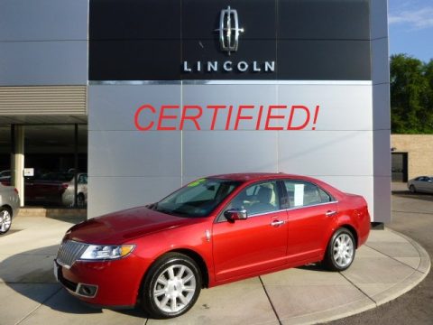 Red Candy Metallic Lincoln MKZ AWD.  Click to enlarge.