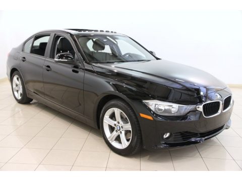 Jet Black BMW 3 Series 328i xDrive Sedan.  Click to enlarge.