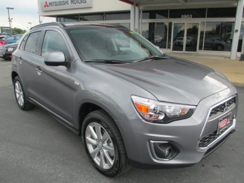 Mercury Gray Metallic Mitsubishi Outlander Sport SE AWD. Click to enlarge. Mercury Gray Metallic Mitsubishi Outlander Sport SE AWD. Click to enlarge.