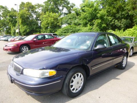 Midnight Blue Pearl Buick Century Custom.  Click to enlarge.