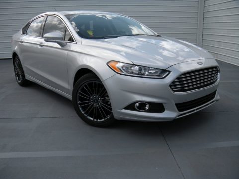 Ingot Silver Ford Fusion SE EcoBoost.  Click to enlarge.