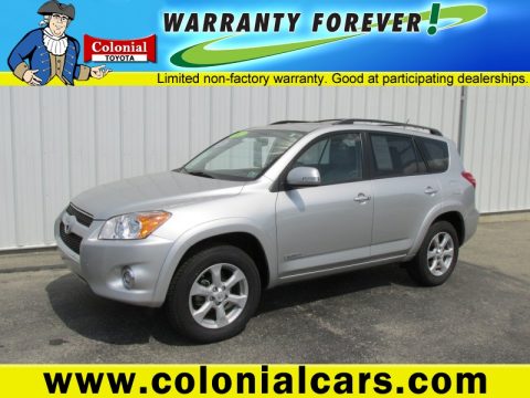 Classic Silver Metallic Toyota RAV4 Limited 4WD.  Click to enlarge.