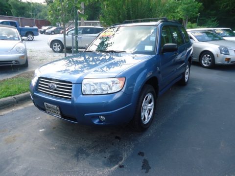 Newport Blue Pearl Subaru Forester 2.5 X.  Click to enlarge.