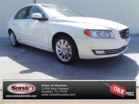 Crystal White Pearl Volvo S80 T5 Drive-E.  Click to enlarge.
