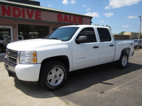 Summit White Chevrolet Silverado 1500 LT Crew Cab 4x4. Click to enlarge. Summit White Chevrolet Silverado 1500 LT Crew Cab 4x4. Click to enlarge.