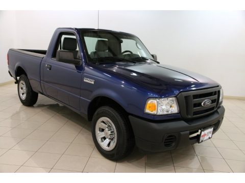 Vista Blue Metallic Ford Ranger XL Regular Cab.  Click to enlarge.