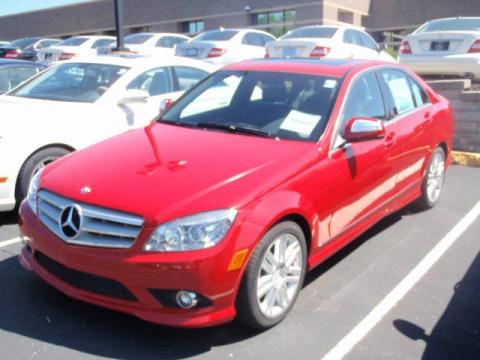 Mars Red Mercedes-Benz C 300 Sport.  Click to enlarge.