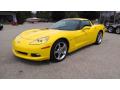 Front 3/4 View of 2007 Chevrolet Corvette Coupe #3