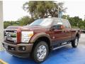 Front 3/4 View of 2015 Ford F350 Super Duty King Ranch Crew Cab 4x4 #1